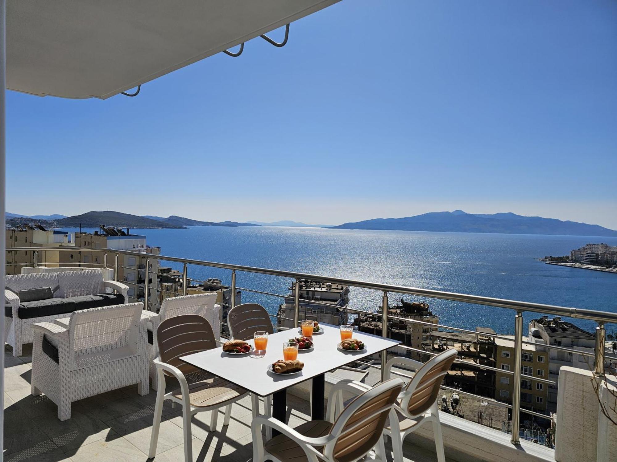 Panorama View Apartments Sarande Exterior photo