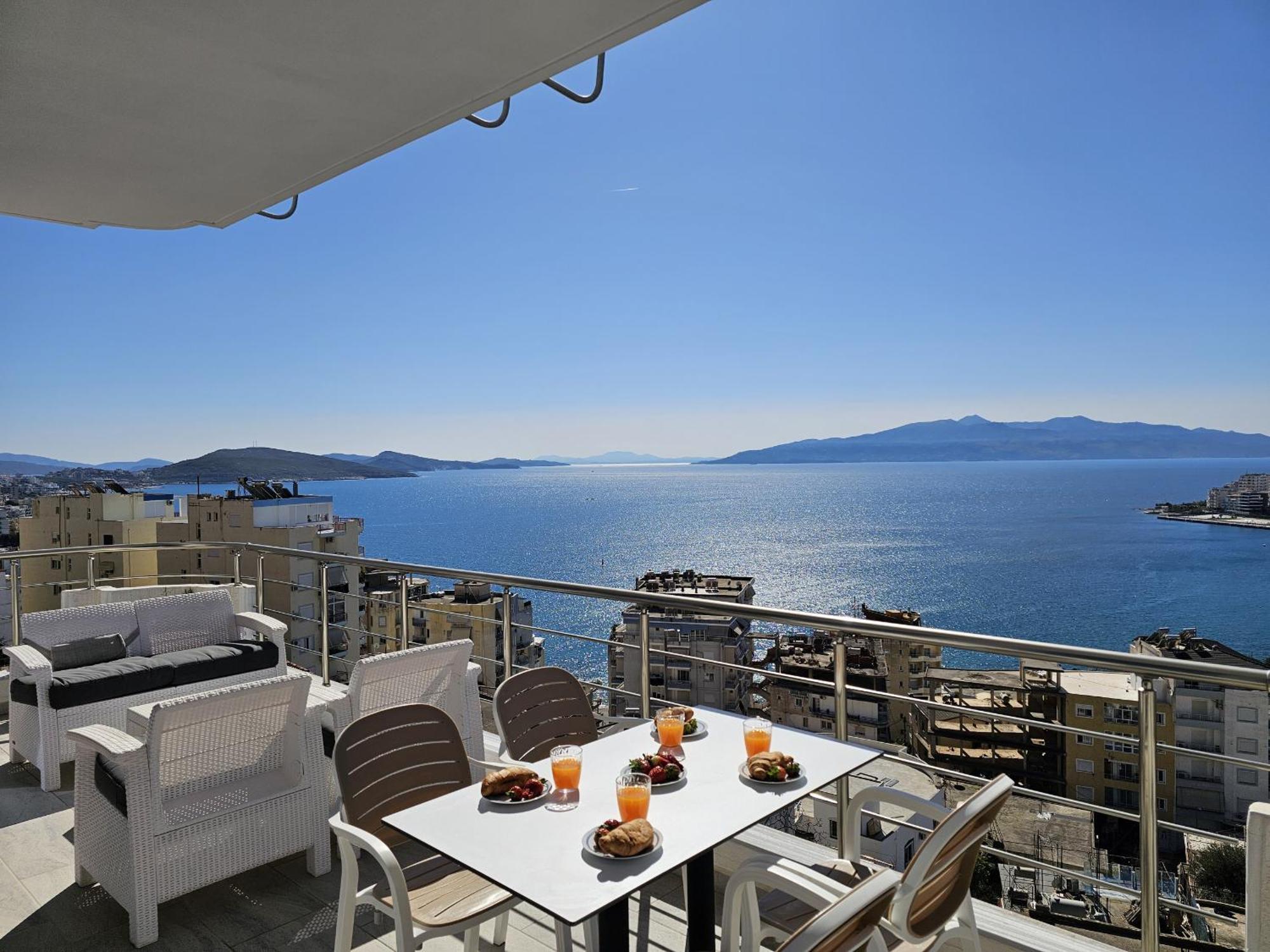 Panorama View Apartments Sarande Exterior photo